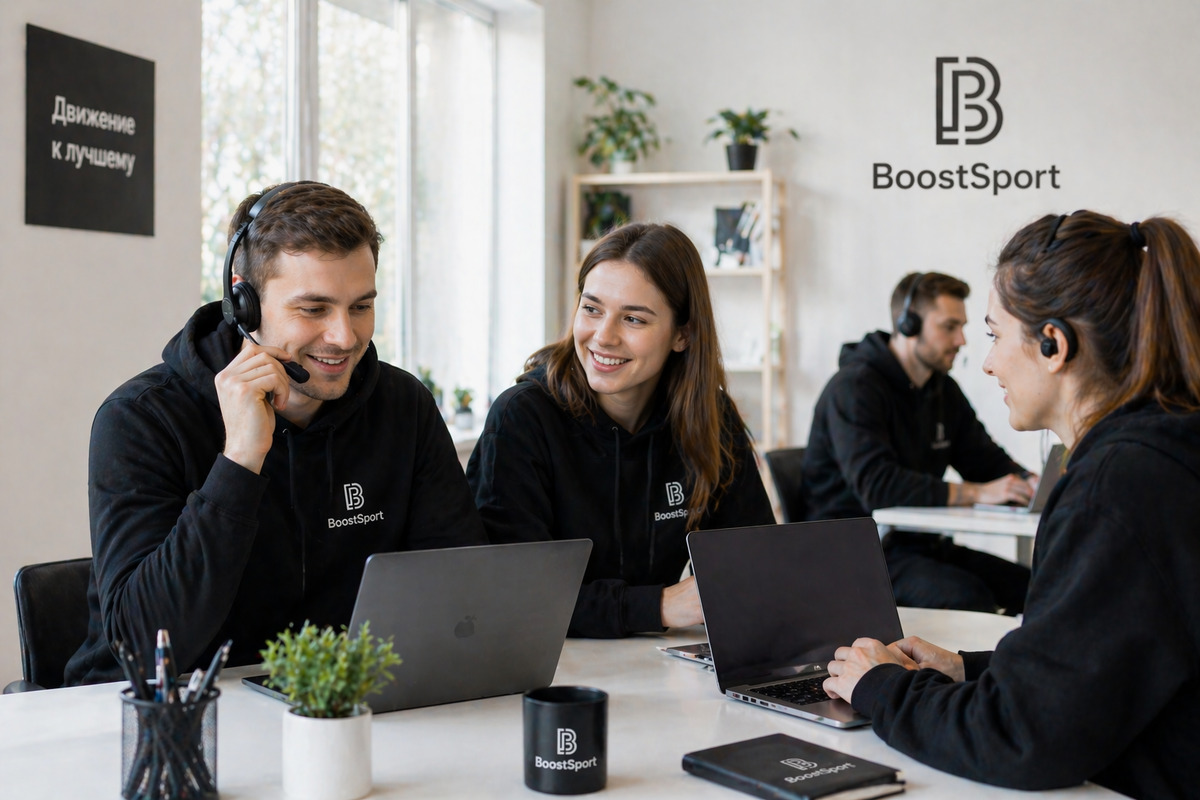 Команда поддержки Boost Sports